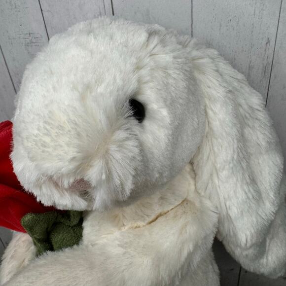 Jellycat Blossom Cream Bunny Rose Jellycat Bashful Bunny Valentines Day NEW - Picture 5 of 13
